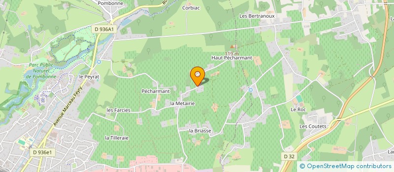 localisation de l'entreprise MONSIEUR SERGE PANTAROTTO à BERGERAC