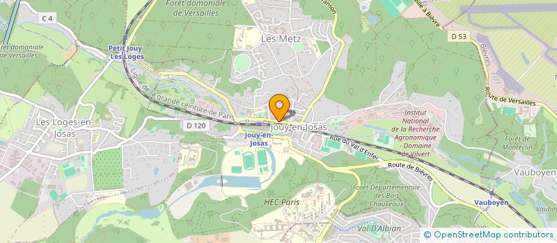 localisation de l'entreprise MONSIEUR SERGE PARIS  JOUY-EN-JOSAS