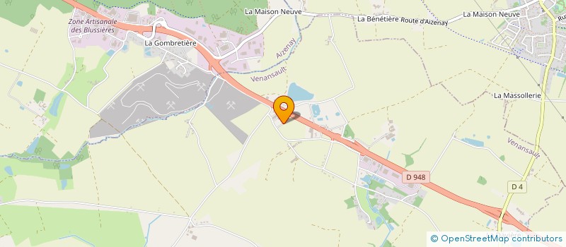 localisation de l'entreprise MONSIEUR SERGE PARIS  VENANSAULT