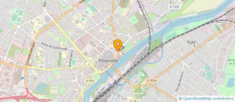 localisation de l'entreprise MONSIEUR SERGE PARISOT à THIONVILLE