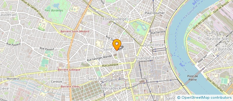 localisation de l'entreprise MONSIEUR SERGE PASCAL  BOULIAC