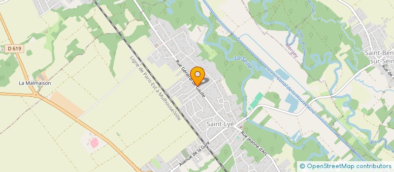 localisation de l'entreprise MONSIEUR SERGE PASCAL  SAINT-LYE