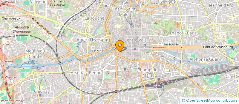 localisation de l'entreprise MONSIEUR SERGE PASQUIOU à RENNES