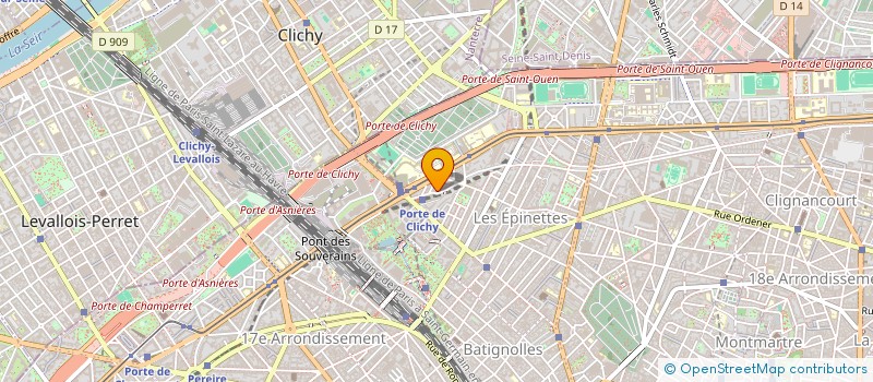 localisation de l'entreprise MONSIEUR SERGE PASTERNAK  PARIS