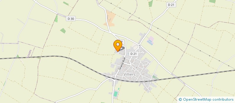 localisation de l'entreprise MONSIEUR SERGE PATRAULT  VILLIERS
