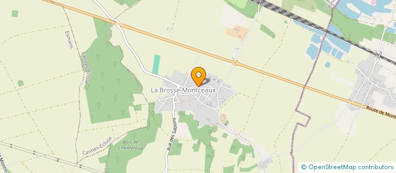 localisation de l'entreprise MONSIEUR SERGE PAULINO  LA BROSSE-MONTCEAUX