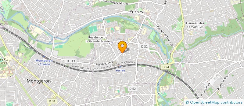 localisation de l'entreprise MONSIEUR SERGE PEDUZZI  YERRES