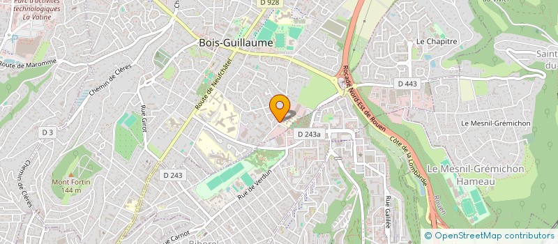 localisation de l'entreprise MONSIEUR SERGE PENALVER à BOIS-GUILLAUME