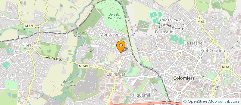 localisation de l'entreprise MONSIEUR SERGE PEREZ à COLOMIERS
