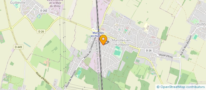 localisation de l'entreprise MONSIEUR SERGE PERRICHET à MAROLLES-EN-HUREPOIX