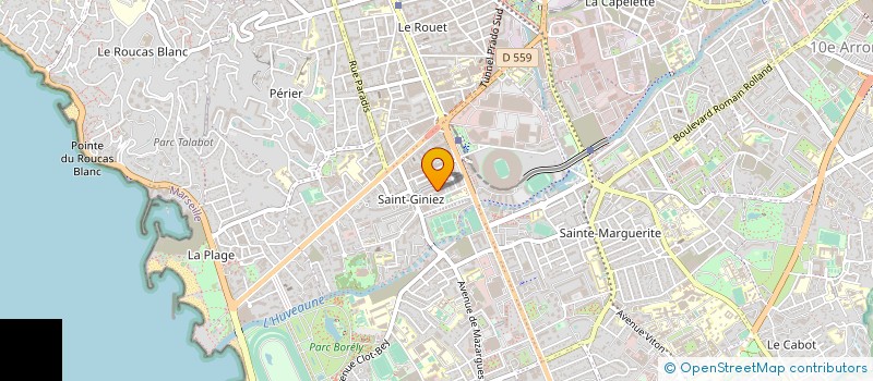 localisation de l'entreprise MONSIEUR SERGE PERRIN à MARSEILLE
