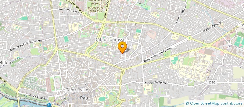 localisation de l'entreprise MONSIEUR SERGE PERRONE à PAU