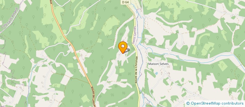 localisation de l'entreprise MONSIEUR SERGE PESTOURIE  SAINT-CREPIN-ET-CARLUCET