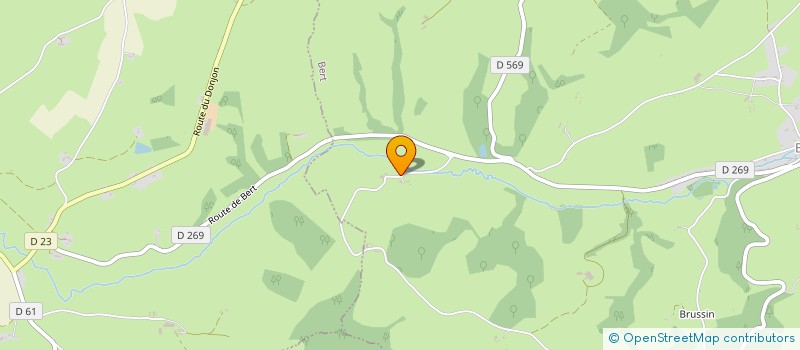 localisation de l'entreprise MONSIEUR SERGE PETIT à LE PIN