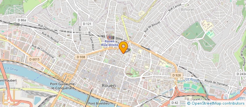 localisation de l'entreprise MONSIEUR SERGE PETIT à ROUEN