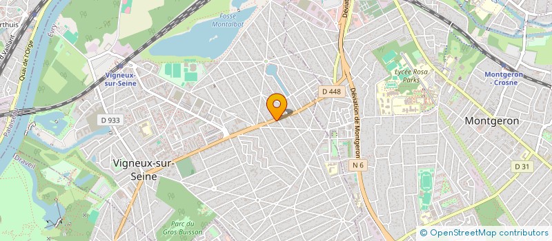 localisation de l'entreprise MONSIEUR SERGE PETITCOLAS à VIGNEUX-SUR-SEINE