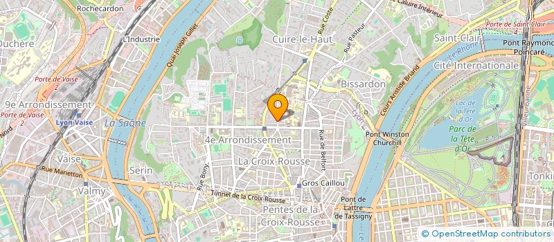 localisation de l'entreprise MONSIEUR SERGE PIANET  LYON