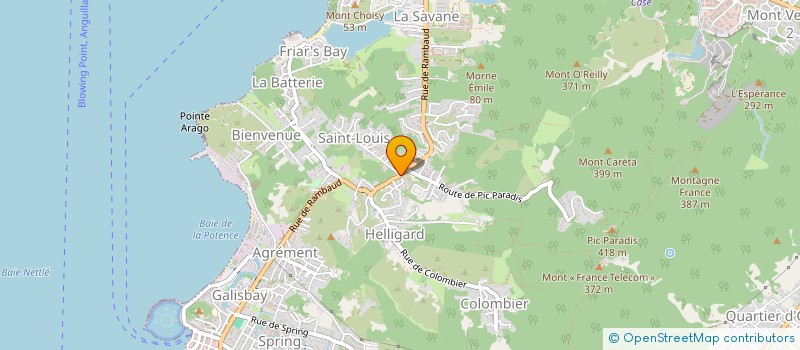 localisation de l'entreprise MONSIEUR SERGE PIERINI  SAINT MARTIN