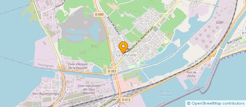 localisation de l'entreprise MONSIEUR SERGE PIERRE à FRONTIGNAN