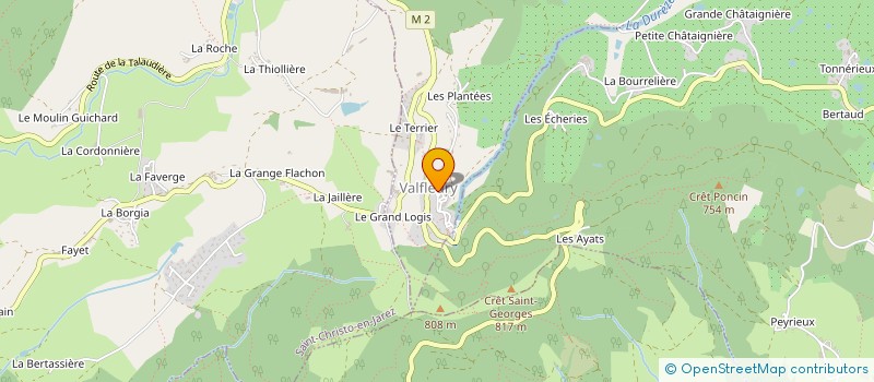 localisation de l'entreprise MONSIEUR SERGE PIMENOFF  VALFLEURY