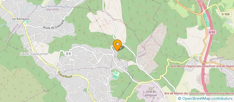 localisation de l'entreprise MONSIEUR SERGE PIRATONI  SAINT-SAVOURNIN