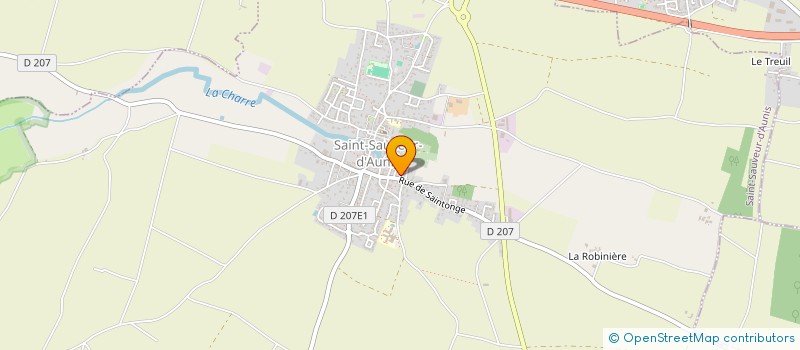 localisation de l'entreprise MONSIEUR SERGE PLAIRE  SAINT-SAUVEUR-D'AUNIS