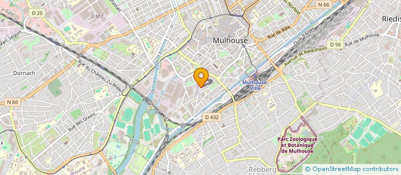 localisation de l'entreprise MONSIEUR SERGE PLATZ à MULHOUSE