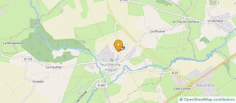 localisation de l'entreprise MONSIEUR SERGE POIRIER à TEURTHEVILLE-HAGUE