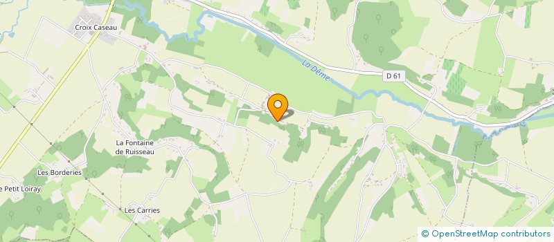 localisation de l'entreprise MONSIEUR SERGE POISSON à LA CHARTRE-SUR-LE-LOIR