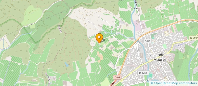 localisation de l'entreprise MONSIEUR SERGE PORTAL  LA LONDE LES MAURES