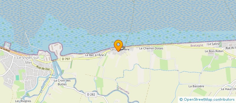 localisation de l'entreprise MONSIEUR SERGE POTIER  BAGUER-MORVAN