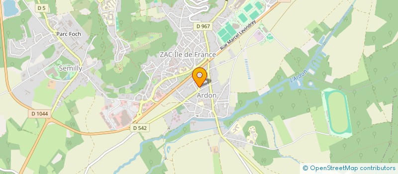 localisation de l'entreprise MONSIEUR SERGE POULAIN à LAON