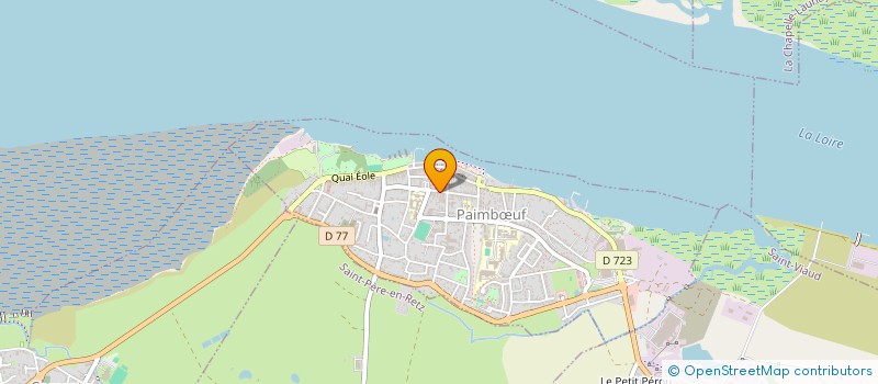 localisation de l'entreprise MONSIEUR SERGE POULINET  PAIMBUF