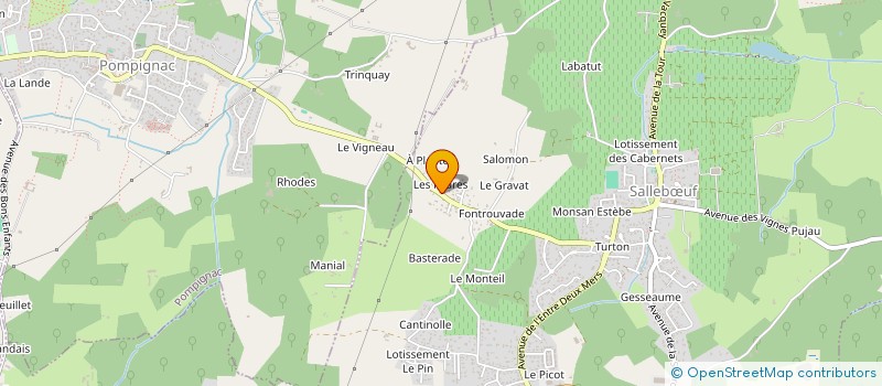 localisation de l'entreprise MONSIEUR SERGE POUZET  SALLEBUF