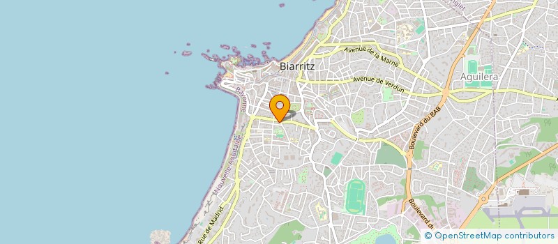 localisation de l'entreprise MONSIEUR SERGE PRATDESSUS à BIARRITZ