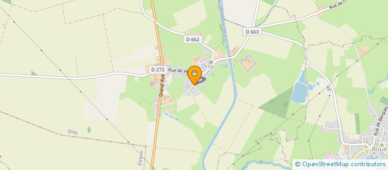 localisation de l'entreprise MONSIEUR SERGE PRETRE  OISY