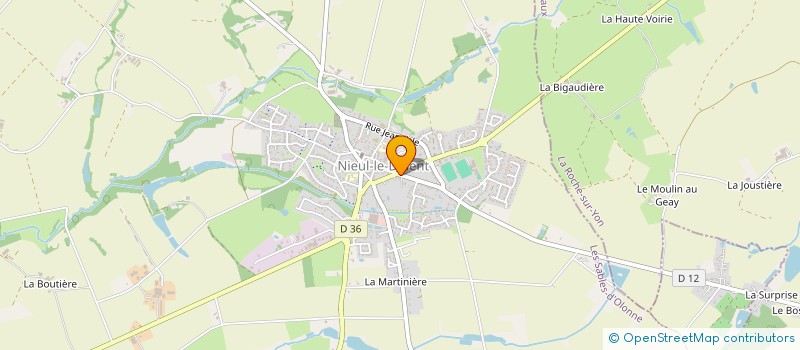 localisation de l'entreprise MONSIEUR SERGE PRIETO à NIEUL-LE-DOLENT
