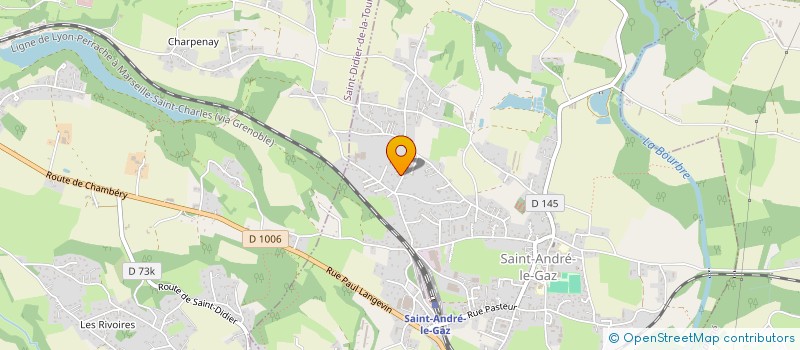 localisation de l'entreprise MONSIEUR SERGE PRIMARD  SAINT-ANDRE-LE-GAZ