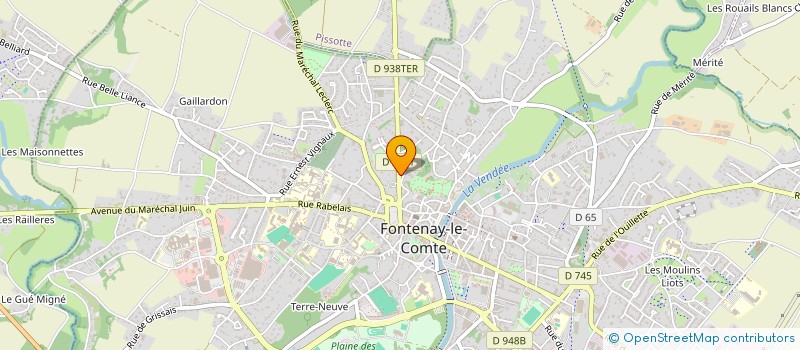 localisation de l'entreprise MONSIEUR SERGE PRIOUZEAU à FONTENAY-LE-COMTE