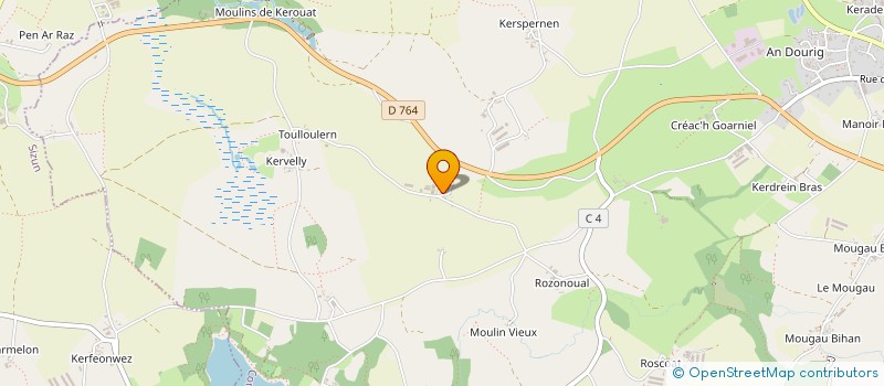 localisation de l'entreprise MONSIEUR SERGE QUEFELEAN  COMMANA