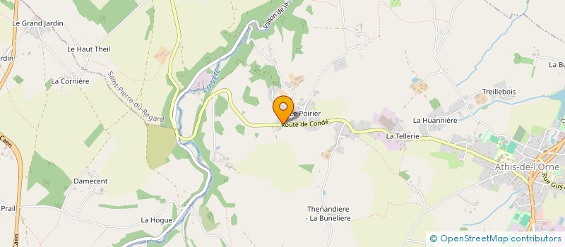 localisation de l'entreprise MONSIEUR SERGE RABOT à ATHIS-VAL DE ROUVRE