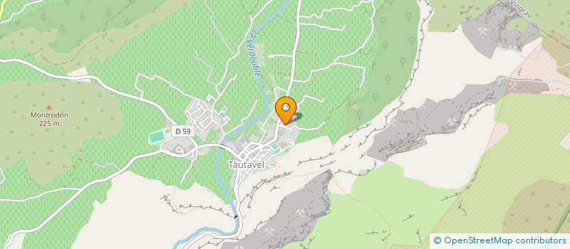 localisation de l'entreprise MONSIEUR SERGE RAFART  TAUTAVEL