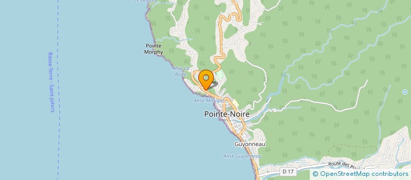 localisation de l'entreprise MONSIEUR SERGE RANCE  POINTE-NOIRE