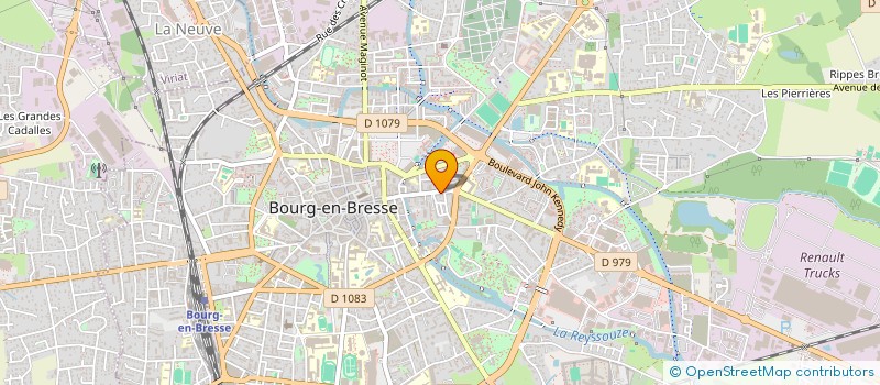 localisation de l'entreprise MONSIEUR SERGE RAPY à BOURG-EN-BRESSE
