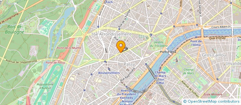 localisation de l'entreprise MONSIEUR SERGE RASCOVSCHI à PARIS