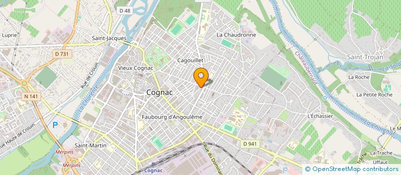 localisation de l'entreprise MONSIEUR SERGE RASOLO DIT RASOLONJATOVO  SAINT-MEDARD-EN-JALLES