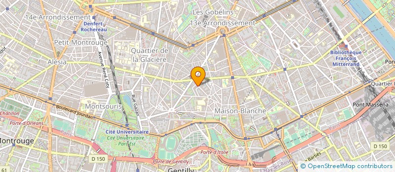 localisation de l'entreprise MONSIEUR SERGE RAYMOND  PARIS