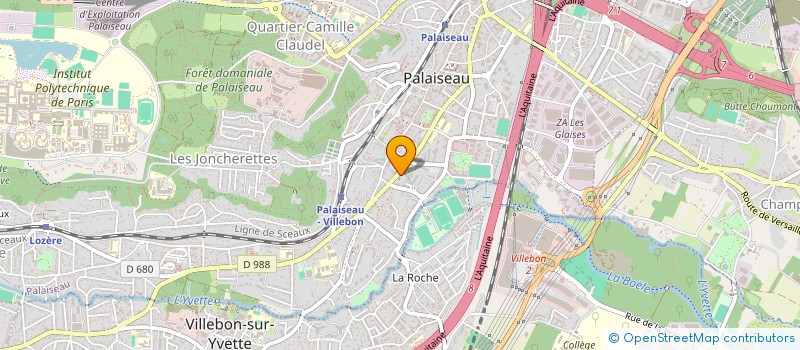 localisation de l'entreprise MONSIEUR SERGE RENAULT  PALAISEAU