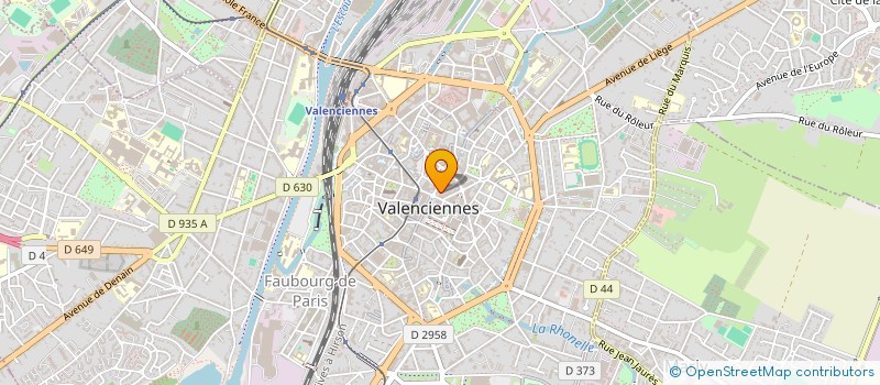 localisation de l'entreprise MONSIEUR SERGE RESNIK à VALENCIENNES