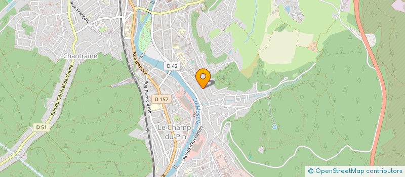 localisation de l'entreprise MONSIEUR SERGE RESSEGAIRE à EPINAL